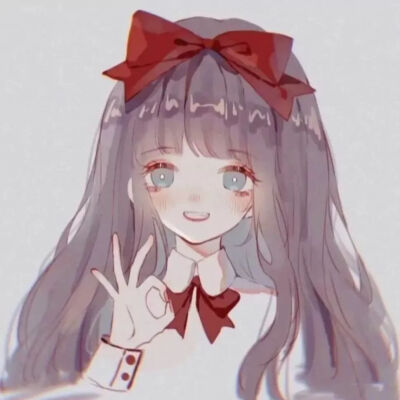 【1】来一波超级可爱的动漫女头
今日文案:不要因为五分钟的不开心，耽误了你23小时55分钟的开心.
✨侵权删 @倾城-图社