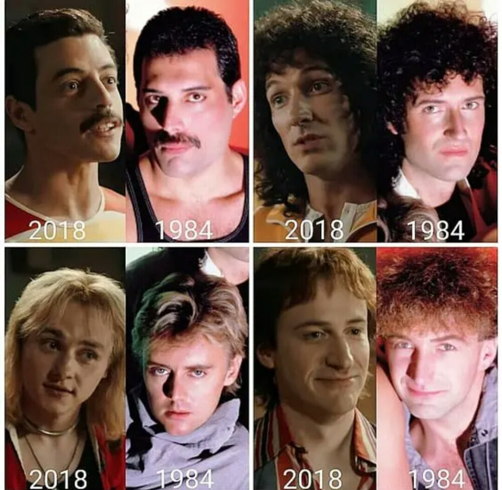 皇后乐队 波西米亚狂想曲
主唱Freddie Mercury，
吉他手Brian Harold May，
鼓手Roger Taylor，
贝斯手John Deacon
英国七十年代的乐队，我在2020年8月7号认识了他们❤️
生命不息，摇滚不止！