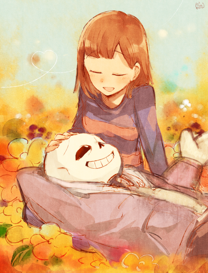 ［传说之下］sans和frisk