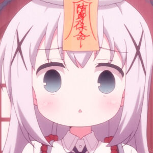 敲阔爱的女生头像～