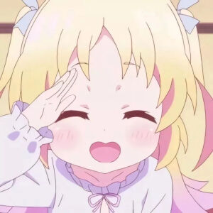 敲阔爱的女生头像～