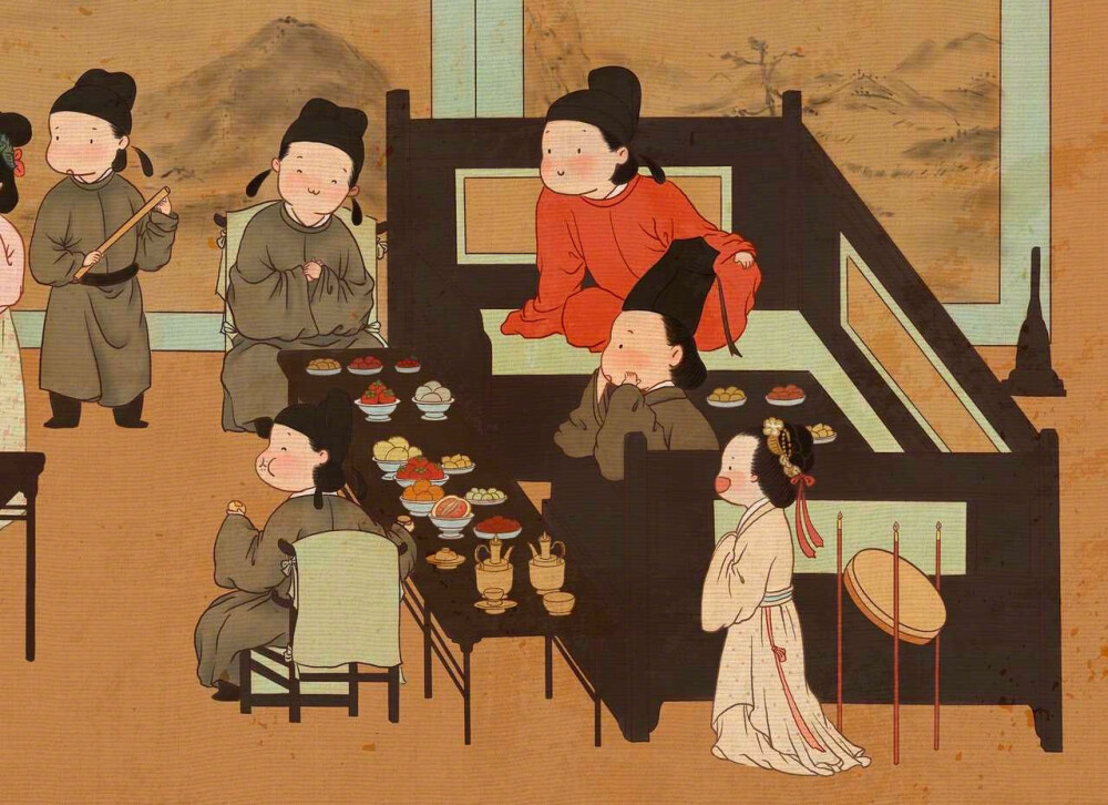 夜宴行乐 via：段公子煜 - 高清图片，堆糖，美图壁纸兴趣社区