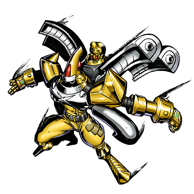 骷髅骑士兽5究极体强者兽螳螂乱舞