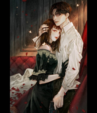 韩国画师『irangbi』的插画绘画作品