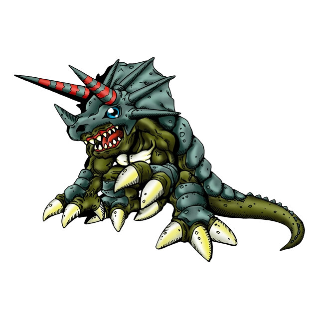 三角龙兽1完全体百万冲撞