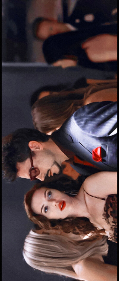 Natasha Romanoff, Scarlett Johansson & Tony Stark, Robert Downey Jr
[weibo@汤包的不知名圈外女友]