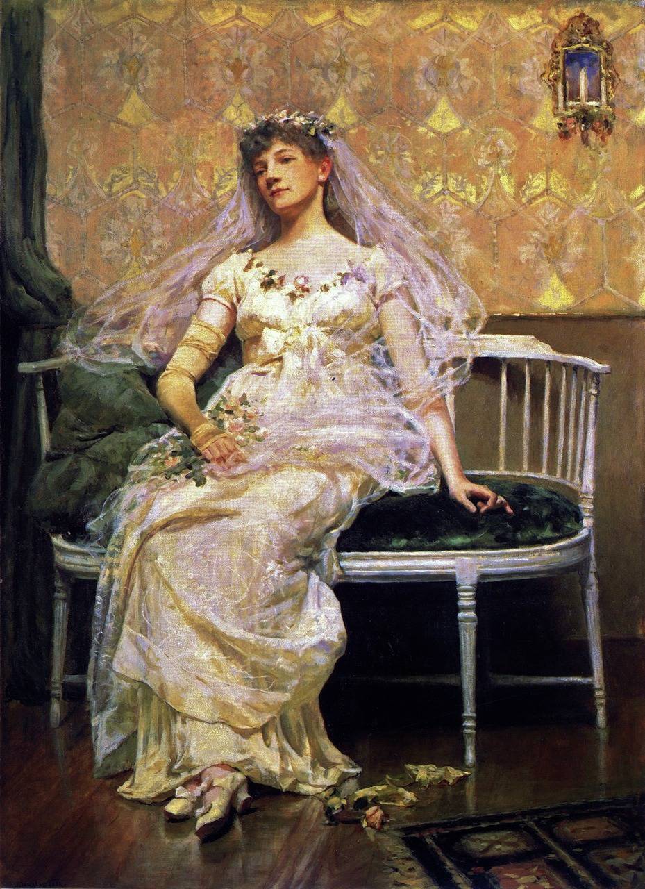 After the Reception, 1887 by Stephen Arnold Douglas Volk (American, 1856–1935) ​