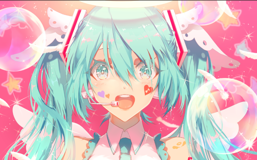 初音未来头像壁纸