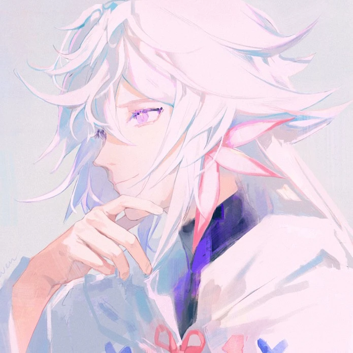 动漫头像男头fate梅林