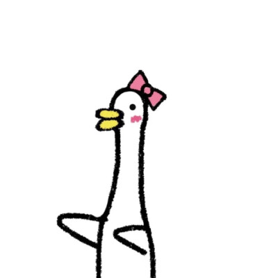 简笔画简约情侣头像