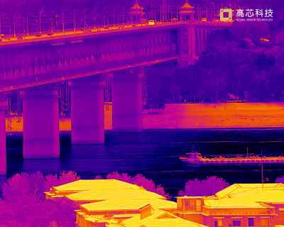 动物 红外 热成像 斑马 鹤 建筑 车辆 龟山电视塔 龟山 伪彩 黄鹤楼 晴川桥 汉阳 长江大桥