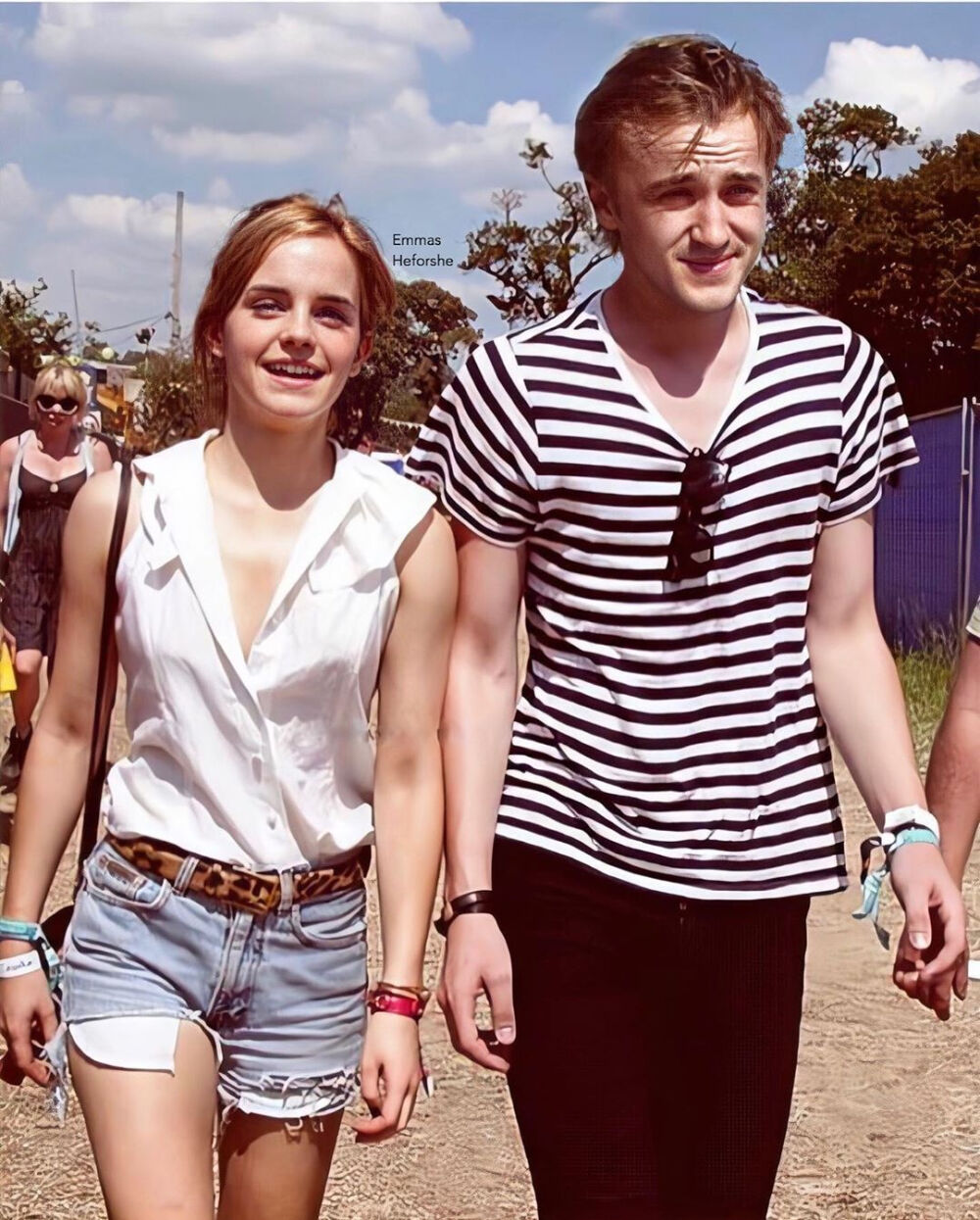 德赫 汤艾
Hermione Granger, Emma Watson; Draco Malfoy, Tom Felton