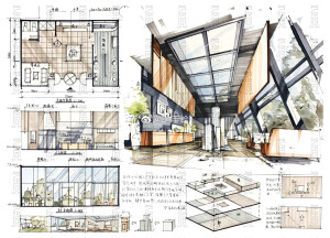 [cp]#北京理工大学[超话]# 2020年北理工北京校区环艺上岸学姐的优秀快题赏析 ​​​[/cp]