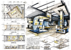 [cp]#北京理工大学[超话]# 2020年北理工北京校区环艺上岸学姐的优秀快题赏析 ​​​[/cp]