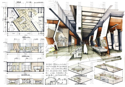 [cp]#北京理工大学[超话]# 2020年北理工北京校区环艺上岸学姐的优秀快题赏析 ​​​[/cp]