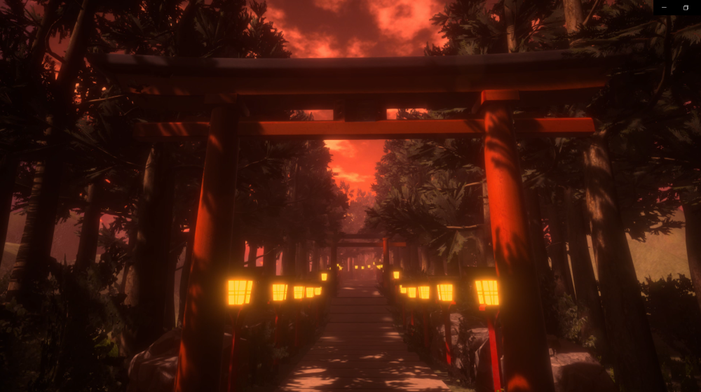 Unity神社Demo预览图