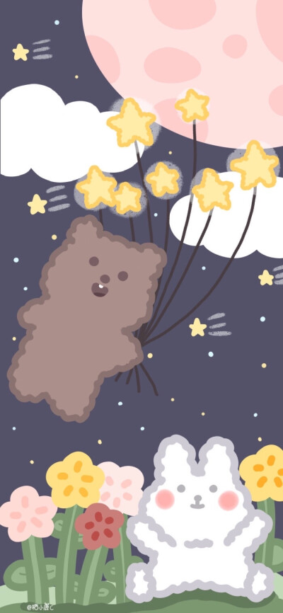 插画小熊（侵权删）