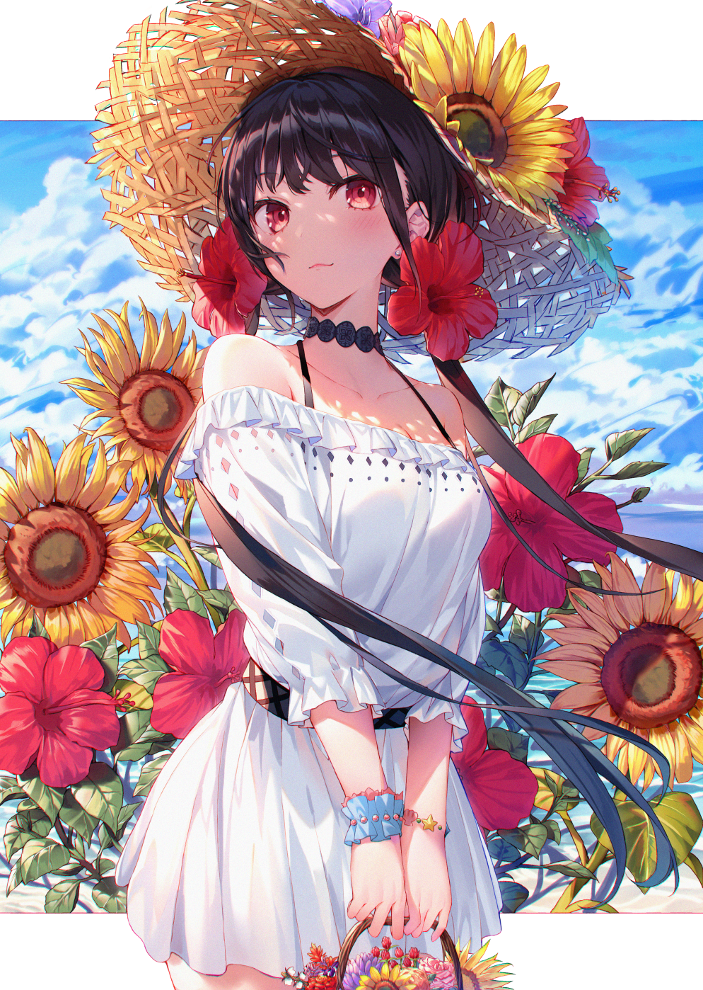 flowers 绘师：珀石碧（p id=15584364） 本作品id=84591077