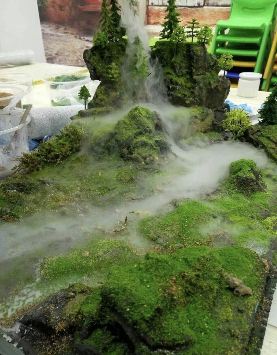 梅宏斌原创作品景观模型 刚开始的作品 学习创作
刚开始接触模型 很感兴趣尝试创作