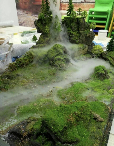 梅宏斌原创作品景观模型 刚开始的作品 学习创作
刚开始接触模型 很感兴趣尝试创作