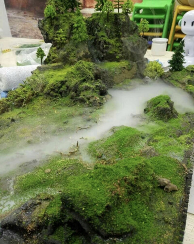 梅宏斌原创作品景观模型 刚开始的作品 学习创作
刚开始接触模型 很感兴趣尝试创作