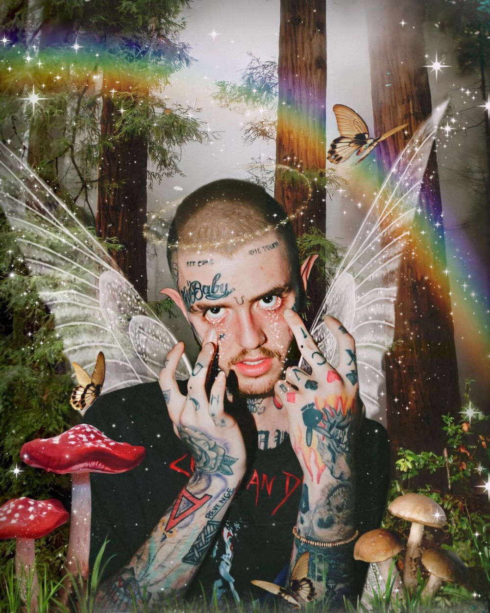 Lil peep
魔幻
来源:ins
作者:zmazzy