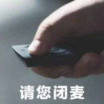 配文字表情包 请您闭麦