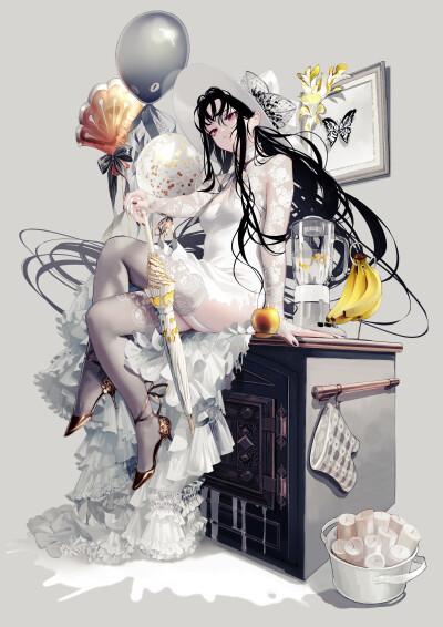 Salty Colors 绘师：鵜飼沙樹 本作品pixiv id=84619785