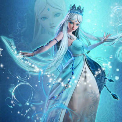 颜爵，冰公主（颜冰）