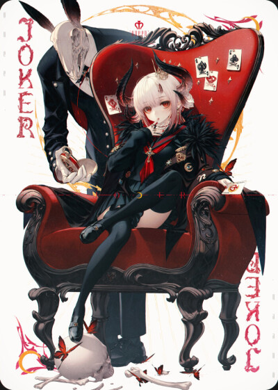 JOKER 绘师：￦ANKE（p id=24218478） 本作品id=74187159