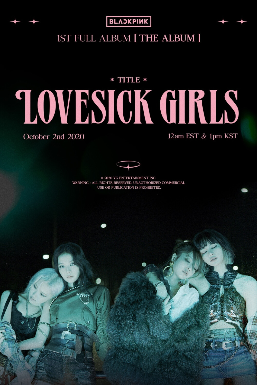 blackpink lovesick girls