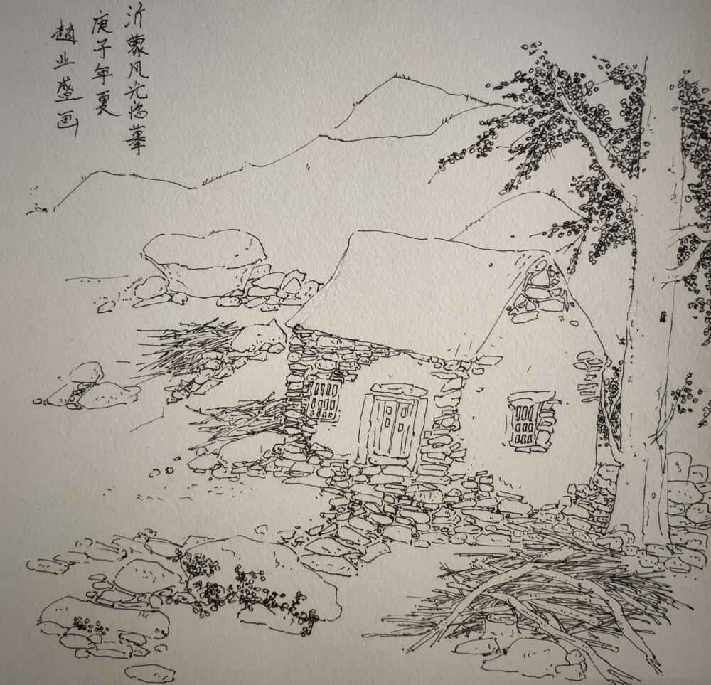 线描练习。