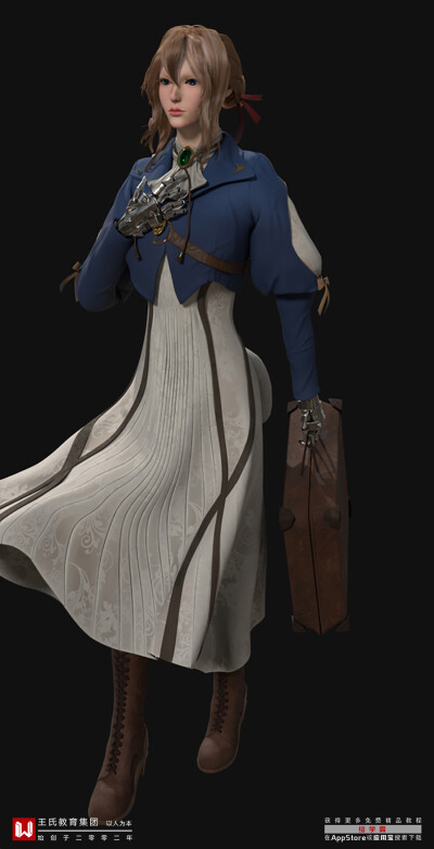 3D模型丨模型制作丨王氏教育学生质感作品