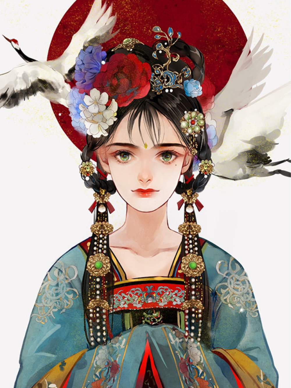 
古代
插画师：长乐nina 