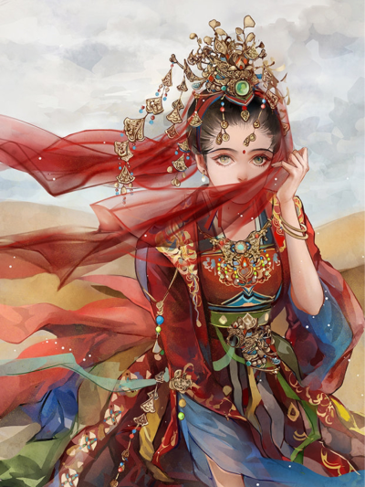 
古代
插画师：长乐nina 