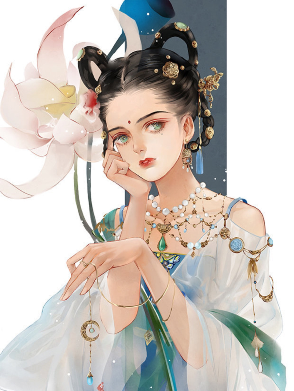 
古代
插画师：长乐nina 