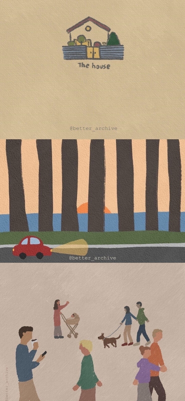 复古风拼接壁纸
ins：better_archive