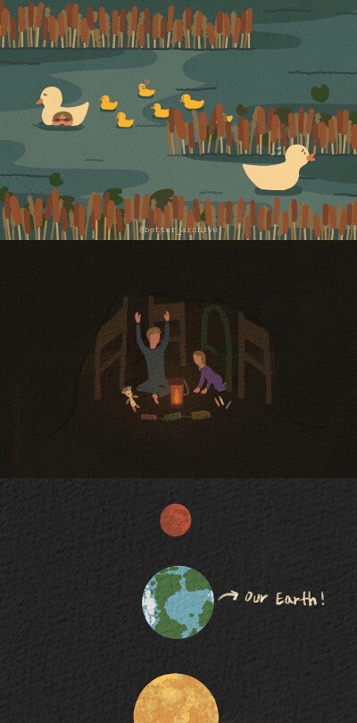 复古风拼接壁纸
ins：better_archive