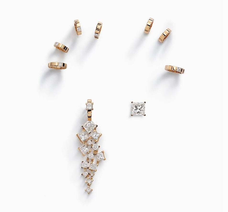 Chopard 刚刚推出「Ice Cube」系列的新一季作品，依然以晶莹剔透的「冰块」为灵感元素，巧妙融入公主方切割钻石，展现特立独行的气质。