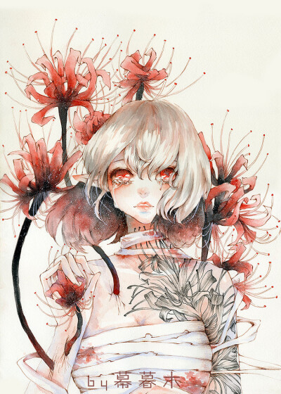 彼岸花——曼珠沙华&amp;曼陀罗华 | 幕暮木 - 原创作品