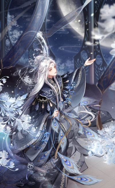 卿月
❁卿宵落月
❁长风澹月