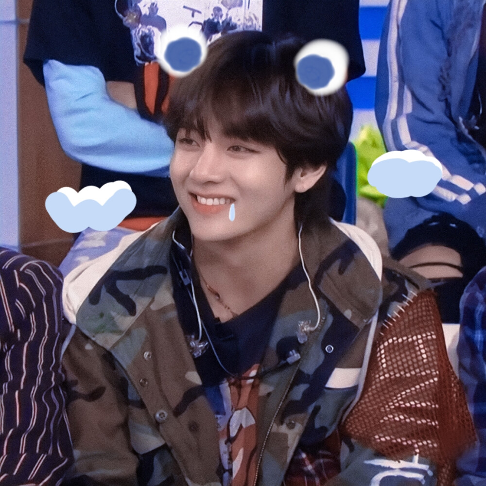 "小熊酱笑起来太甜了太甜了" 原截朴幼林/金泰亨