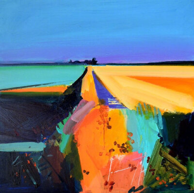 艺术家 | Fred Ingrams 绘画作品
鲜明大胆地颜色，干净利落的笔触。