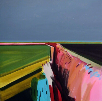 艺术家 | Fred Ingrams 绘画作品
鲜明大胆地颜色，干净利落的笔触。