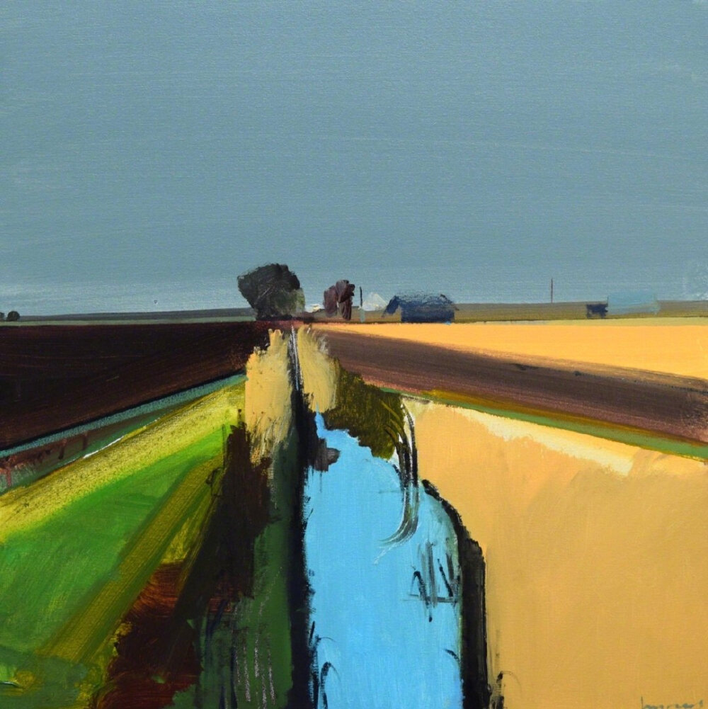 艺术家 | Fred Ingrams 绘画作品
鲜明大胆地颜色，干净利落的笔触。