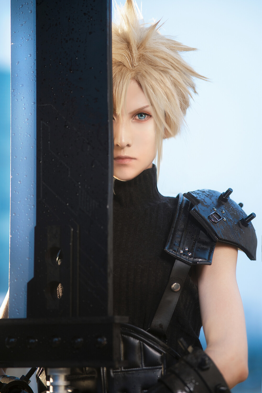 最终幻想，最终幻想7重置版克劳德cosplay，蒂法cosplay，胤玖重的cosplay
FF7