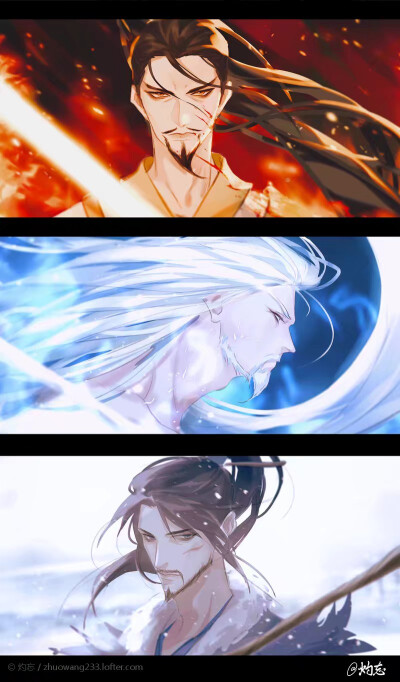 #姜子牙#
画师lof：灼忘