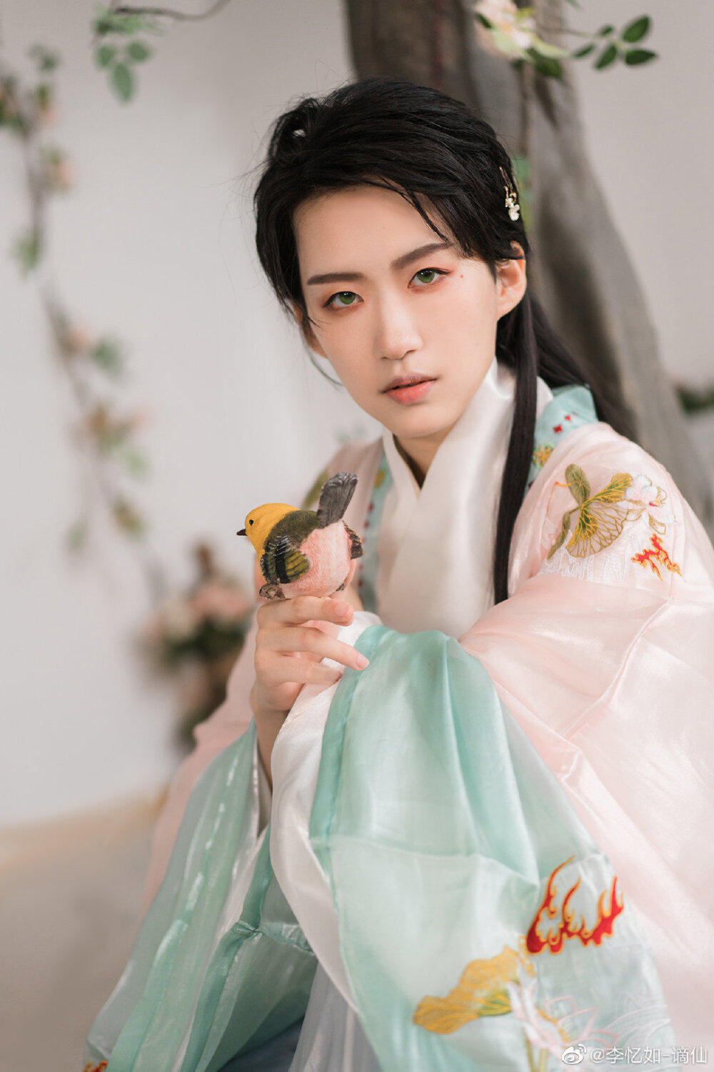 李忆如—谪仙 古装 汉服 古风美男