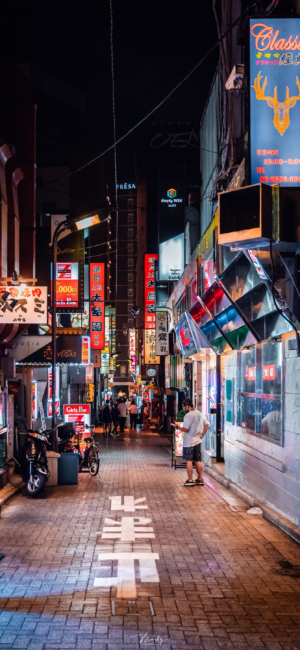 夜晚街头高清壁纸