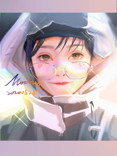 少女的秘密 | 美轮美奂
画师：Mochy爱夏天